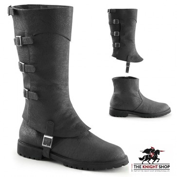 Men's Military Boots - Black