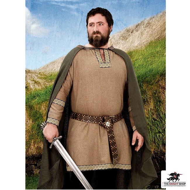 Woollen Viking Tunic - Brown | Buy Viking Clothing in our UK Shop