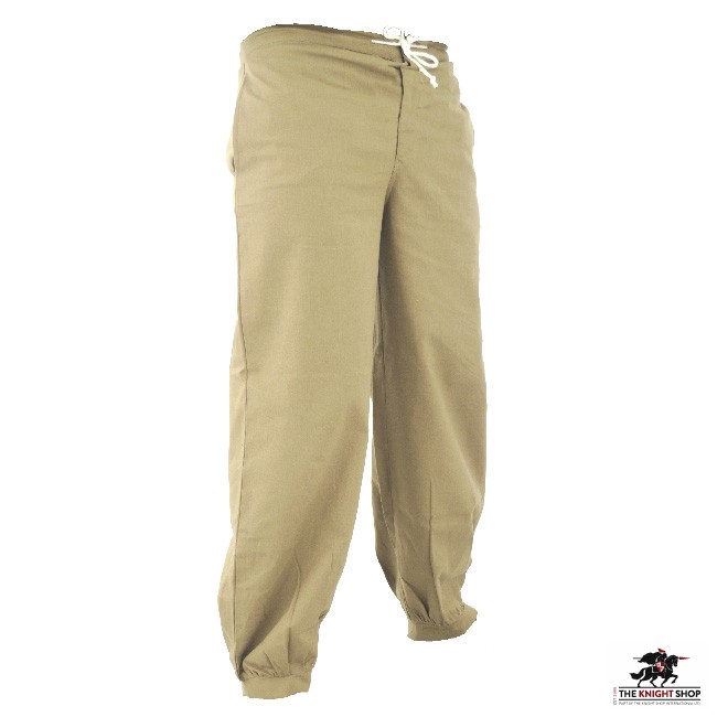 Medieval Pants - Cuffed Basic Medieval Pants for Men