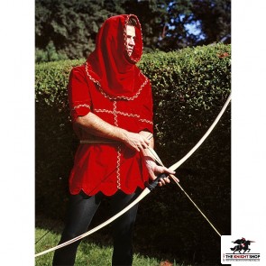 Bowman’s Tunic with Hood - Red