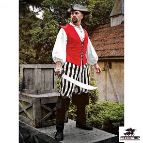 Pirate Waistcoat - Red
