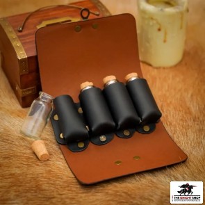 Elfic Potion Belt Pouch with Glass Bottles