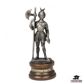 Mini Pewter Knight with Halberd