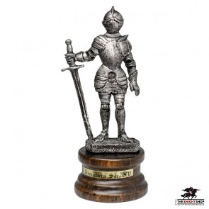 Mini Pewter Knight with Longsword
