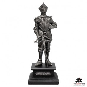 Miniature Pewter Knight with Crossbow