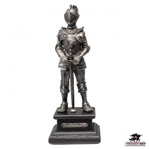 Miniature Pewter Knight with Sword