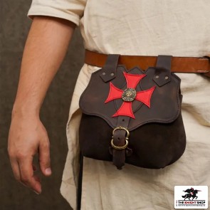 Leather Crusader Belt Bag