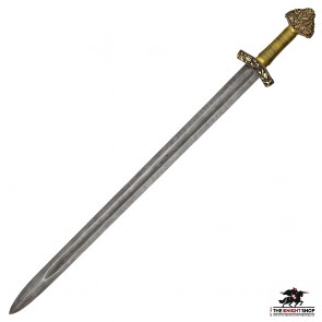 Dyback Viking Chieftain's Sword - Damascus Steel