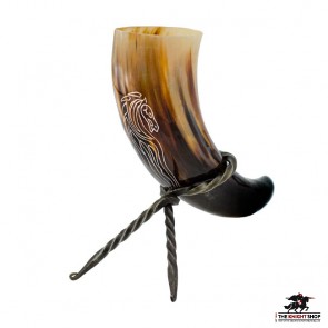 "Horse Lord" Drinking Horn 