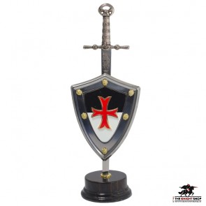 Templar Letter Opener and Shield Set