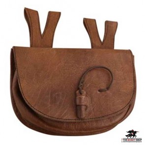 Medieval Leather Bag Small
