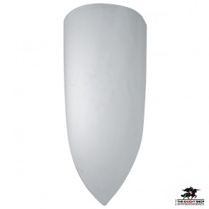 Flat Topped Crusader Shield - Unpainted 