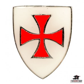 Knights Templar Shield Brooch