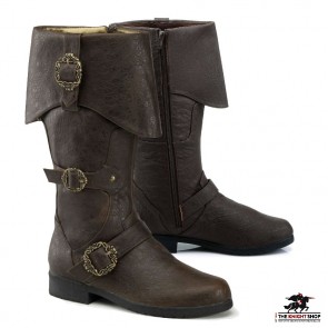 Pirate Captain Boots - Brown