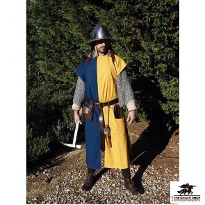 Squire's Tunic - Yellow/Blue
