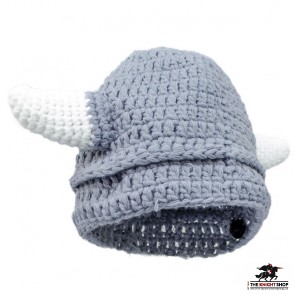 Knitted Viking Helmet Hat – Adult Size