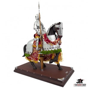 Armoured Knight on Horse - Red 