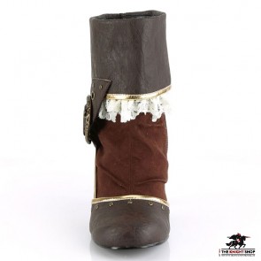 Women's Brown Pirate Ankle Boots
