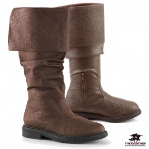 Robin Hood Medieval Boots - Brown