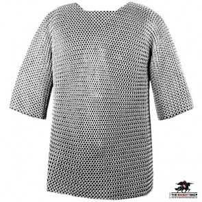 Chainmail Haubergeon - Dome Riveted - 50" Chest