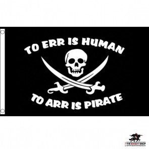To Err is Human - Pirate Flag