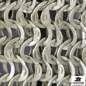 Chainmail Haubergeon - Wedge Riveted - Flat Ring - 50