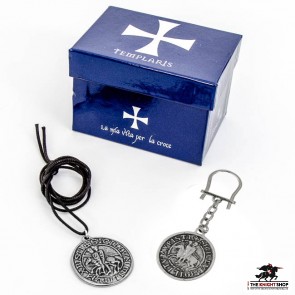 Templar Seal Gift Set - 2 Piece Pewter
