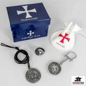 Templar Seal Gift Set - 3 Piece Pewter